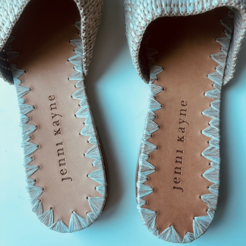 Jenni Kayne Raffia Mules - Picture 2 of 7